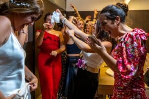 wedding documentary photographer in Morella, Spain